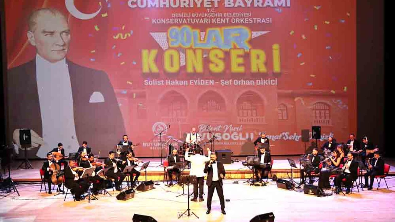 BÜYÜKŞEHİR’DEN “90’LAR KONSERİ”