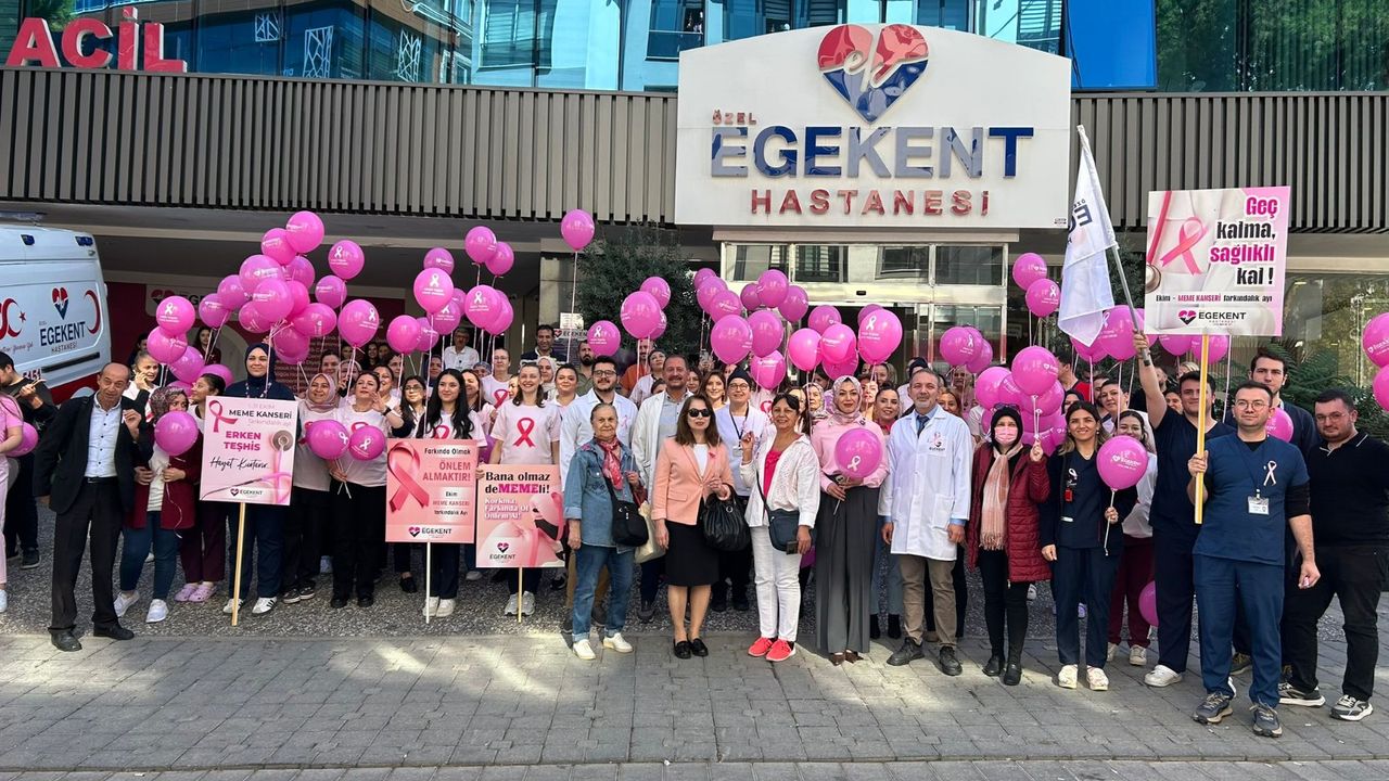 EGEKENT HASTANESİ’NDEN RENKLİ FARKINDALIK YÜRÜYÜŞÜ