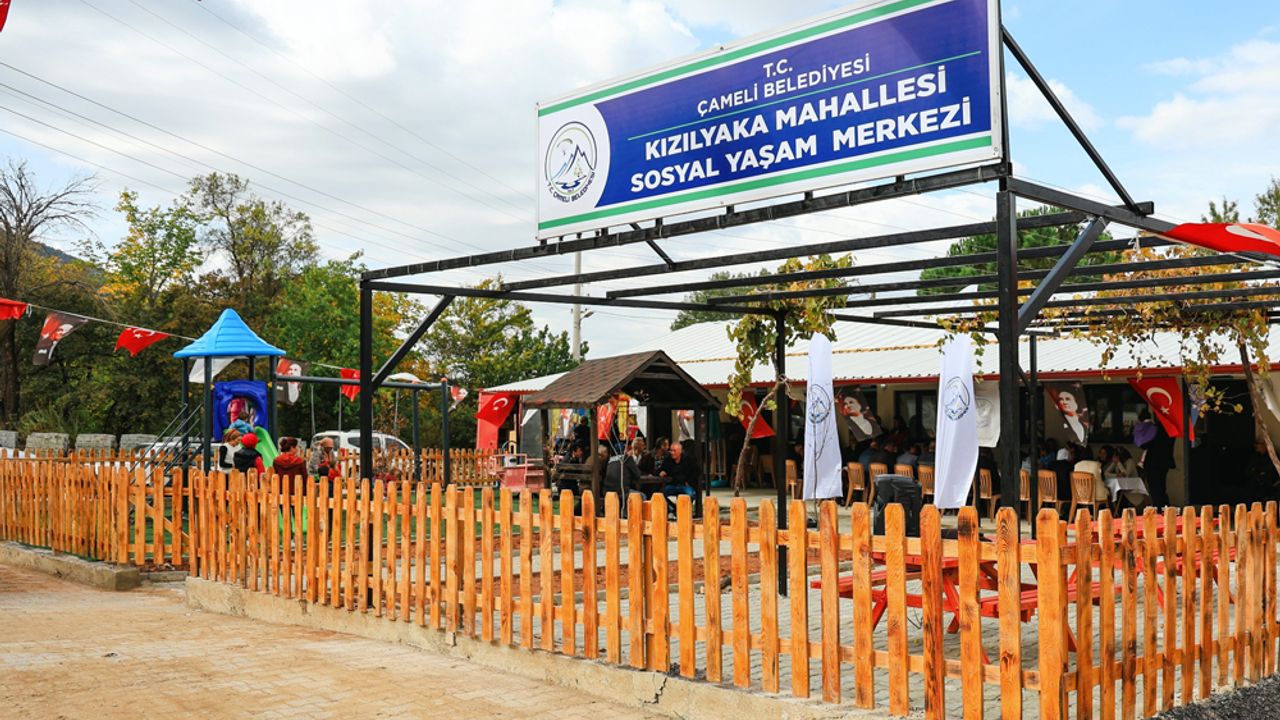 ÇAMELİ’YE SOSYAL YAŞAM MERKEZİ