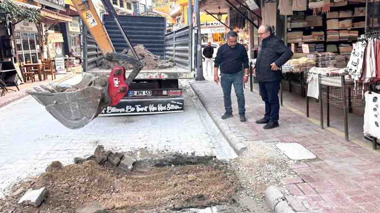 BULDAN’DA YOL YENİLEME ÇALIŞMASI