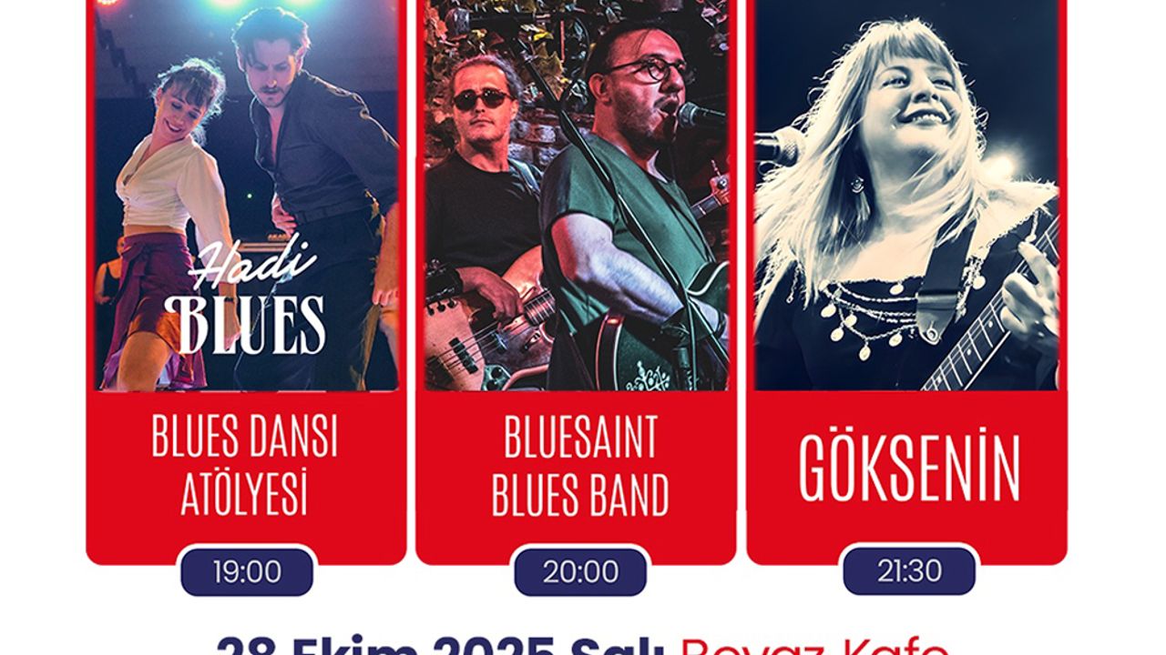 DENİZLİ BÜYÜKŞEHİR’DEN BLUES AKŞAMI