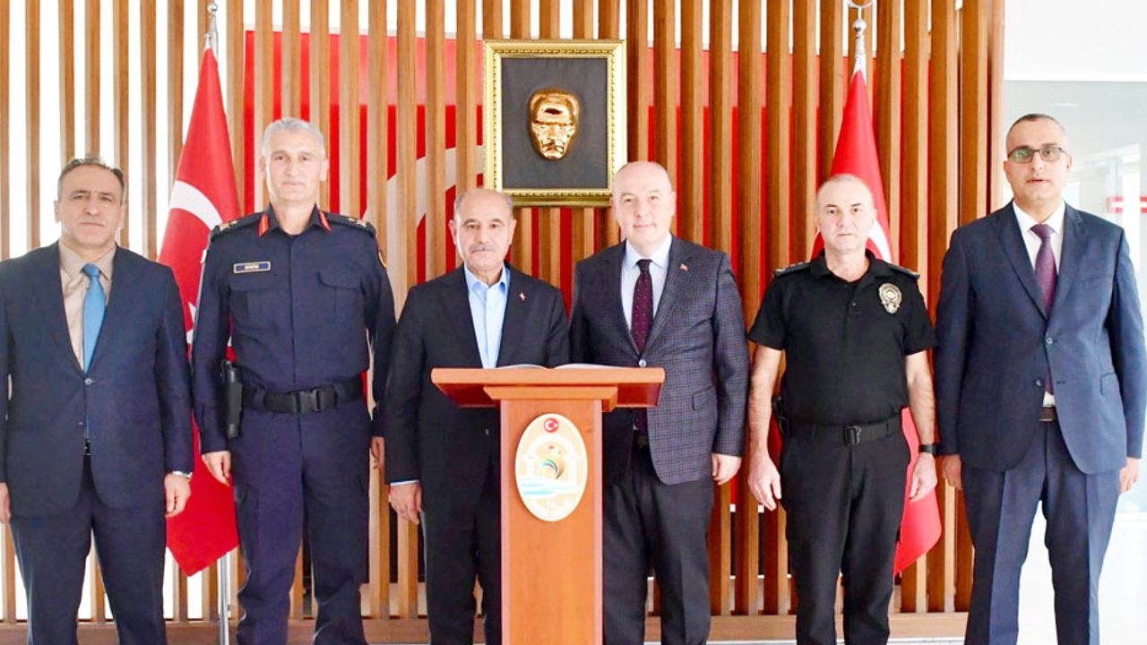 İÇİŞLERİ BAKAN YARDIMCISI MEHMET AKTAŞ VALİLİĞİ ZİYARET ETTİ