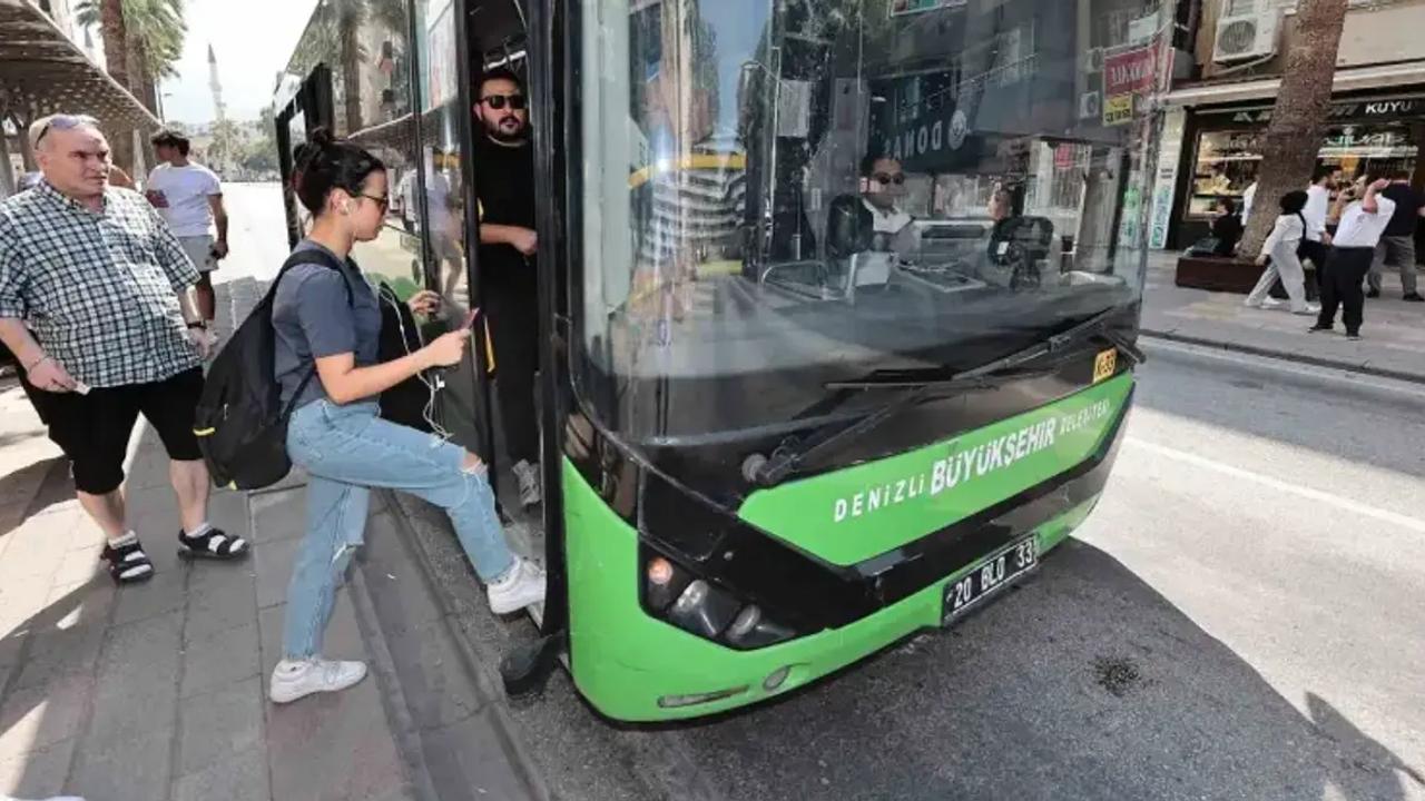 Denizli'de toplu ulaşıma zam geldi