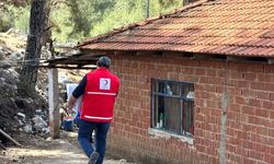 KIZILAY’IN YARDIM ELİ DAĞ KÖYLERİNE UZANDI