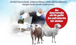DENİZLİ BÜYÜKŞEHİR BELEDİYESİ AŞEVİ’NDEN KURBAN BAYRAMI KAMPANYASI