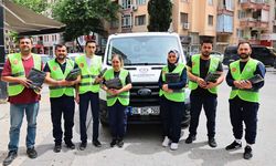 BÜYÜKŞEHİR’DEN BERBERLERE PENUAR DAĞITIMINA BAŞLADI