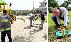 PAMUKKALE BELEDİYESİNDE PARKLARDA YAZ HAZIRLIĞI