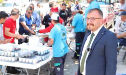 GÜNEY BELEDİYESİ’NDEN ZEYREK İÇİN PİLAV HAYRI
