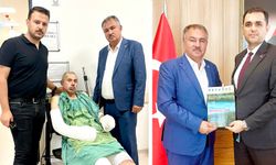 BAŞKAN PÜTÜN’DEN KAHRAMANA ZİYARET