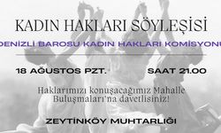 KADINLARA HAKLARI ANLATILACAK