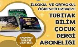 ÜCRETSİZ BİLİM DERGİSİ ABONELİĞİ BAŞVURULARI UZATILDI