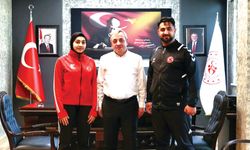 MİLLİ KARATECİDEN ERDOĞAN’A ZİYARET