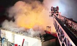 SARAYKÖY’DE ALEVLER GÖKYÜZÜNE YÜKSELDİ