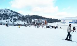 DENİZLİ KAYAK MERKEZİ KAPILARINI AÇTI