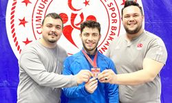 DENİZLİLİ HALTERCİ TÜRKİYE ÜÇÜNCÜSÜ