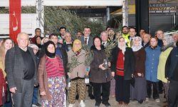 BÜYÜKŞEHİR’DEN HONAZLI ÜRETİCİYE 4 BİN 236 ZEYTİN FİDANI