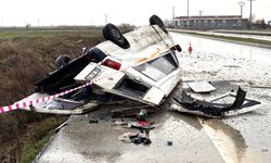 TRANSİT KAĞIT GİBİ EZİLDİ