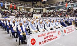 168 ÖĞRENCİYE HAFIZLIK İCAZETİ