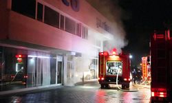 OTOMOTİV SERVİSİNDE KORKUTAN YANGIN