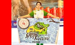 DENİZLİLİ YÜZÜCÜ TÜRKİYE ŞAMPİYONU