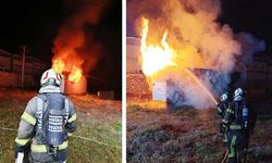 TRAFO ALEVLERE TESLİM OLDU