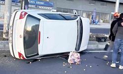 SERİNHİSAR’DA KORKUTAN KAZA