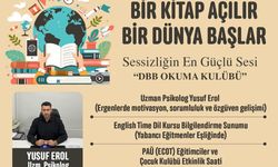 “BİR KİTAP AÇILIR BİR DÜNYA BAŞLAR”