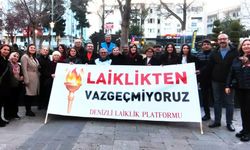 DENİZLİ LAİKLİK PLATFORMU’NDAN EYLEM