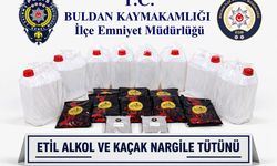 BULDAN’DA KAÇAK ALKOL VE TÜTÜN BASKINI