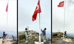 BULDAN BAYRAKLARLA DONATILIYOR