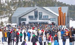 DENİZLİ KAYAK MERKEZİ 150 BİN MİSAFİRİ AĞIRLADI