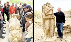 ATHENA HEYKELİ GÜN YÜZÜNE ÇIKTI