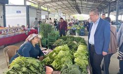 ESNAFLARI DİNLEDİ, VATANDAŞLA BULUŞTU