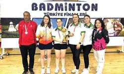 BADMİNTONDAN ŞAMPİYONLUK GELDİ
