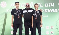 U14 TÜRKİYE ŞAMPİYONASI’NDAN 14 DERECE GELDİ