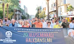 HALK DANSLARI FESTİVALİ BAŞLADI