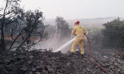 ÇAL’DA 7 HEKTAR ALAN ETKİLENDİ