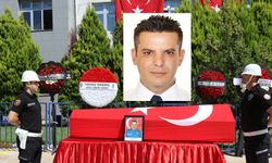 ŞEHİT POLİSE DUYGUSAL VEDA