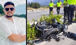 AĞACA ÇARPAN MOTOSİKLETİN SÜRÜCÜSÜ YAŞAM MÜCADELESİNİ KAYBETTİ