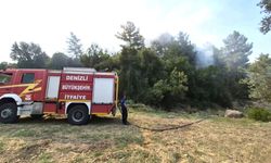 DENİZLİ İTFAİYESİ YARDIMA KOŞTU