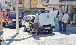 HAREKET HALİNDEKİ OTOMOBİL ALEV ALDI