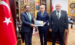 MHP İL BAŞKANI YILMAZ, GENEL BAŞKAN BAHÇELİ’Yİ ZİYARET ETTİ