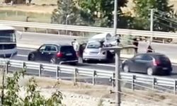 YOL ÇALIŞMASI KAZA GETİRDİ