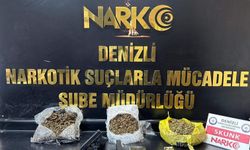 DENİZLİ POLİSİNDEN BÜYÜK OPERASYON 3 KİLO SKUNK ELE GEÇİRİLDİ