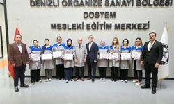 EĞİTİMİ TAMAMLADILAR İŞLERİNE BAŞLADILAR