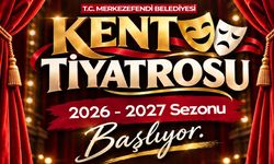 MERKEZEFENDİ KENT TİYATROSU’NDA PERDELER AÇILIYOR