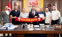 KIZILCABÖLÜKSPOR’DAN BAŞKAN TATIK’A ZİYARET