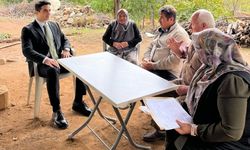BEYAĞAÇ KAYMAKAMI VATANDAŞLARI DİNLEDİ