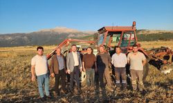 TAVAS’TA ÇİFTÇİYE DESTEK