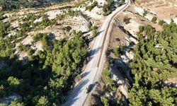 YEŞİLYAYLA-HACIEYÜPLÜ ARASINDA YOL YENİLENİYOR